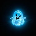 thumbnail image 2 of Halloween Ghost Squishy Toy with Glow in The Dark Glitter Design, 1-Pack, Light Blue, for Halloween Party Favors for Kids, 2 of 3
