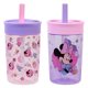 thumbnail image 1 of MAGMALIFE Vaso Entrenador para Niños Twin Tumb, 450 ml (2 Pzs), Popote Flexible Antiderrames, Fácil de Limpiar, Ideal para Viajes, Botella de Agua para Niños, Apto para Lavaplatos, 1 of 8