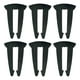 thumbnail image 1 of Wosthever Clip protector para perilla de estufa negra que evita quemaduras accidentales en la cocina Estufa de cocina duradera y reutilizable Cocina y Comedor 6 piezas, 1 of 6