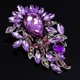 thumbnail image 3 of Broche de imitación Hugo Bling Bling Totalmente enjoyado, 3 of 10