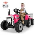 thumbnail image 5 of EastVita Kids 35W Ride on Car Tractor Toddler Ride on Toys with Remote Control /Dual Motors /Gear Shift/ LED Lights/ /Music Player MP3/for 3 Age+, 5 of 9