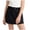 Black, variant on Girls Cargo Skirt Low Waist Button Bodycon Mini Parachute Shorts Skirt Summer Kids Casual Daily Skirts with Pockets Black