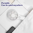 thumbnail image 5 of Matoen Portable Handheld Fan, Portable Fan Rechargeable, 3 Speed Wind, USB Rechargeable Foldable Fan, Quiet Personal Fan, 5 of 7