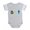 Heather Gray, variant on CafePress - Alyssa5 Copy - Cute Infant Baby Football Bodysuit