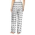 thumbnail image 3 of Naloa SeTurtle27 Print Women’s Ultra-Soft Comfy Pajama Lounge Pants with Pockets & Drawstring, 3 of 8