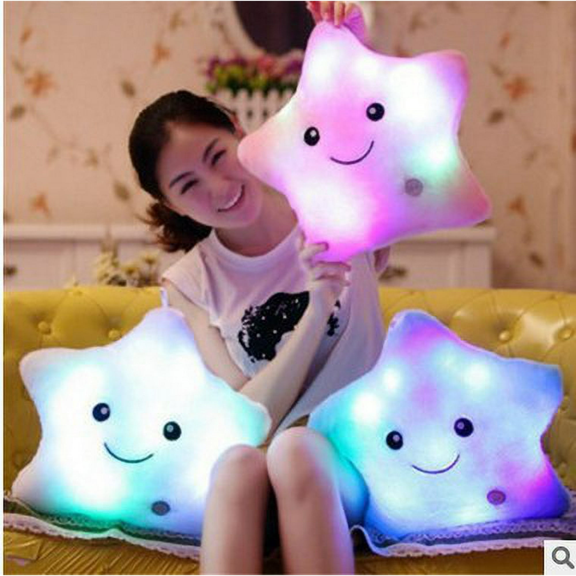 Led star cushion hotsell