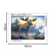 thumbnail image 3 of Animal flor 5D diamante pintura artesanía bordado Cruz artesanía kit de puntada regalos Sunnimix Pintura al óleo del diamante 5D, 3 of 8