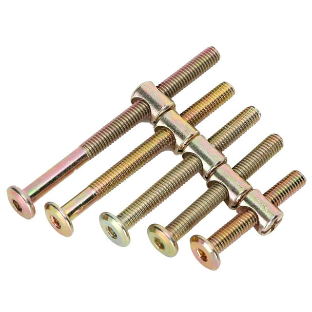 Tuerca, 100 piezas Kit surtido de tornillos y tuercas de tornillo Tornillo galvanizado Altamente versátil