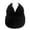 Black, variant on Girls Wide Brim Sun Visor Hat, Face Coverage Summer Beach Cap, Athletic Outdoor Sports Shade Hat for Kids Toddlers
