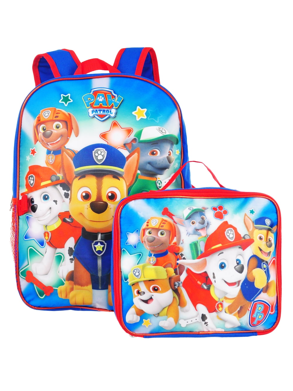 paw patrol backpack and lunchbox set