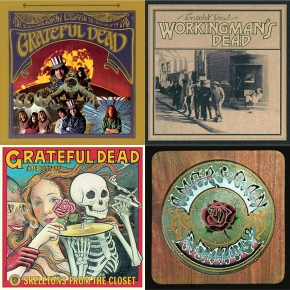 Grateful Dead & Workingman's Dead (180G) & Skeletons From The Closet: The Best Of Grateful Dead & American Beauty [LP Vinyl Bundle]