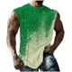 thumbnail image 1 of Hombres Moda Casual Impresión Suéter Cuello Redondo Deportes sin Mangas Tanque, 1 of 5