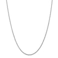 thumbnail image 1 of 10k White Gold 2.25mm D/C Quadruple Rope Chain (Weight: 6.75 Grams, Length: 20 Inches), 1 of 4