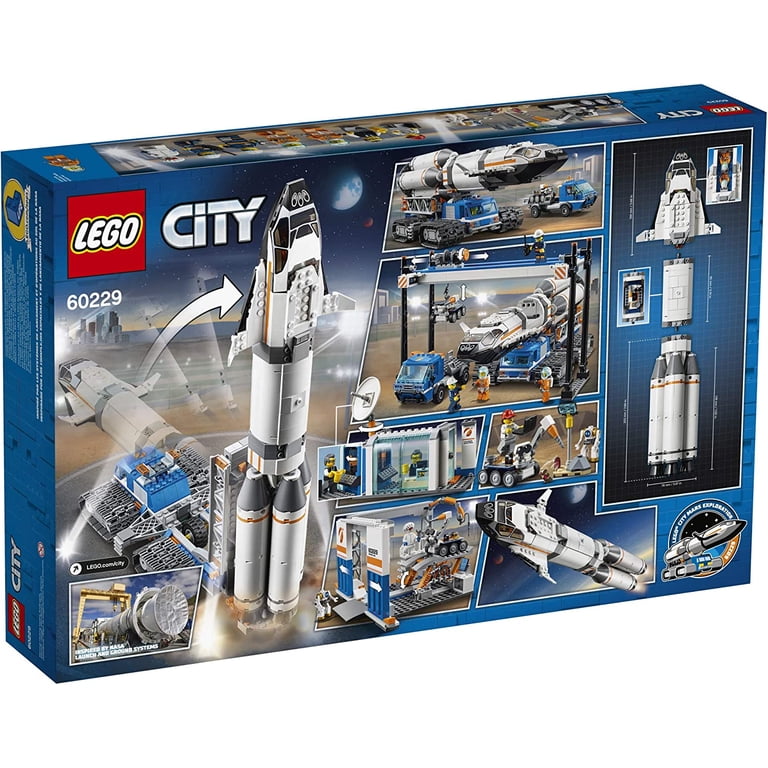 LEGO City Rocket Assembly & Transport 60229 Building Kit, NASA