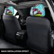 thumbnail image 3 of Eureka Funda Protectora Universal para Reposacabezas de Coche, Funda Elástica para Reposacabezas de Asiento de Auto, Funda de Tela Antipolvo, Accesorios de Interior 2 Piezas, 3 of 6