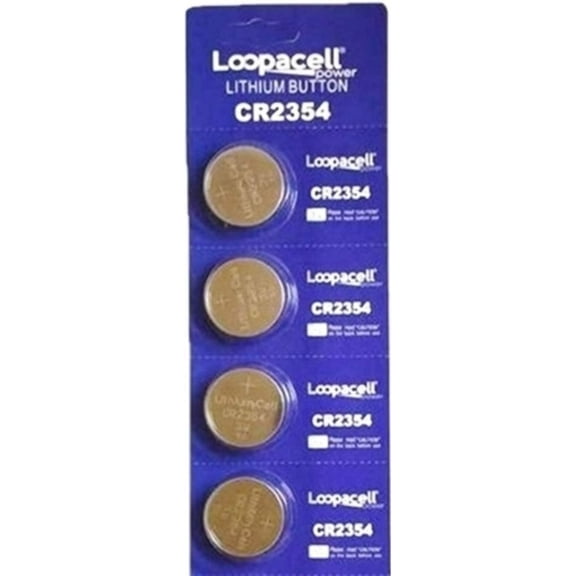 Pack of 4 New LOOPACELL CR2354 2354 CR 2354 3V Lithium Coin Cell Batteries