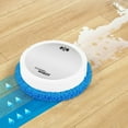 thumbnail image 3 of Outoloxit Smart Mopping Robot Automatic Wet and Dry Floor Mop with USB Charging 2 Replacement Mops 80-Min Battery Low Noise Obstacle Avoidance, 3 of 8