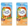 Crystal Light Peach Ice Tea Sugar Free Drink Mix Singles, Caffeine Free, 10 ct On-the-Go Packets, Pack of 2