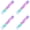 Light blue-4pc, variant on TALKVE 4 Pack 8 Inch Flexible Bendable Ruler, Multicolor Gradient Soft PVC Measuring Ruler, Double Sided Inch & Centimeter Shatterproof Straight Edge Ruler for Classroom Office Stationery Supplies