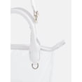 thumbnail image 4 of No Boundaries Women's Game Day Clear Mini Tote Bag, White, 4 of 5