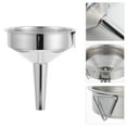 WAXIAYU Stainless Steel Kitchen Funnels for Fillers and DIY