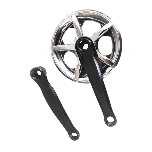 Accesorios para bielas de ciclismo, fácil instalación, rendimiento, para exteriores, hierro, resistente, componente profesional, plato de 152 mm