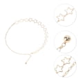 thumbnail image 4 of Unique Bargains 1 Pc Waist Chain Fashion Star Adjustable Waist Cord for Women Gold Tone, 4 of 6