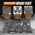 thumbnail image 3 of Cast Iron - 1 Inch Grip Weight Plate - 25lb - Single, 3 of 6