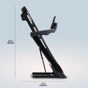 NordicTrack T Series 10 Treadmill: 10 HD Touchscreen, 0-12% Incline, 0-12 MPH Speed, ActivePulse™ Heart Rate, SelectFlex™ Cushioning, SpaceSaver™ Folding & iFIT Membership for Interactive Workouts