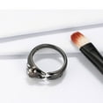thumbnail image 2 of Ginny Cat Wrap Ring for Women Black Over Sterling Silver Ginger Lyne Collection, 2 of 6