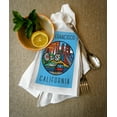 thumbnail image 2 of San Francisco, California, Graphic Montage (100% Cotton Tea Towel, Decorative Hand Towel, Kitchen and Home), 2 of 3
