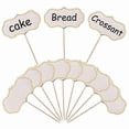 thumbnail image 3 of 50 Pack Blank Chalkboard Food Tags for Cupcakes, Appetizers, and Buffet Labels, 3 of 5