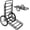 Black-30.5" x 39.5" x 46", variant on NurtureTail Folding Deer Cart, 500LBS Deer Hauler with Big Rubber Wheels, Heavy Duty Metal Hunting Game Cart for Animals, Firewood, Hiking, Fishing