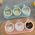 thumbnail image 2 of 4 jar spice jar set spice jars spice shaker storage jars kitchen pink, 2 of 3