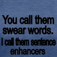 thumbnail image 3 of CafePress - You Call Them Swear Words T Shirt - Womens Tri-blend T-Shirt, 3 of 4