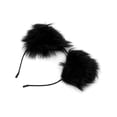 thumbnail image 3 of Diadema Con Orejas Peludas, Diadema Con Orejas De Gato De Peluche, Orejas Ajustables Suaves, Decorativas Para Halloween, Para Fiesta, Para Cosplay EOTVIA No, 3 of 6