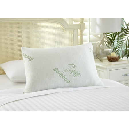 Botanical Comfort Bamboo by Rayon Memory Foam Pillow ...