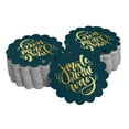 thumbnail image 1 of Inkdotpot Pack Of 50 Jingle All The Way Christmas Favor Paper Tags Craft Real Gold Foil Hang Tags, 1 of 6