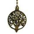 thumbnail image 5 of Royal Designs 24 Inch Adjustable Ceiling Fan Pull Chain Extension with Abundant Tree Ornament, Antique Brass, Set of 2, 5 of 8