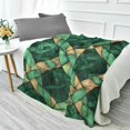 thumbnail image 4 of Celtic Knots Pattern Camping Blankets Bed Throws and Cozy Travel Blanket Fluorescence 70x55in Double Sided, 4 of 8