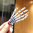 thumbnail image 3 of Accesorios para el cabello Garra Horquilla Mano Fantasma Esqueleto Halloween Pinzas para el cabello Wmkox8yii fajkfhkj4248, 3 of 3