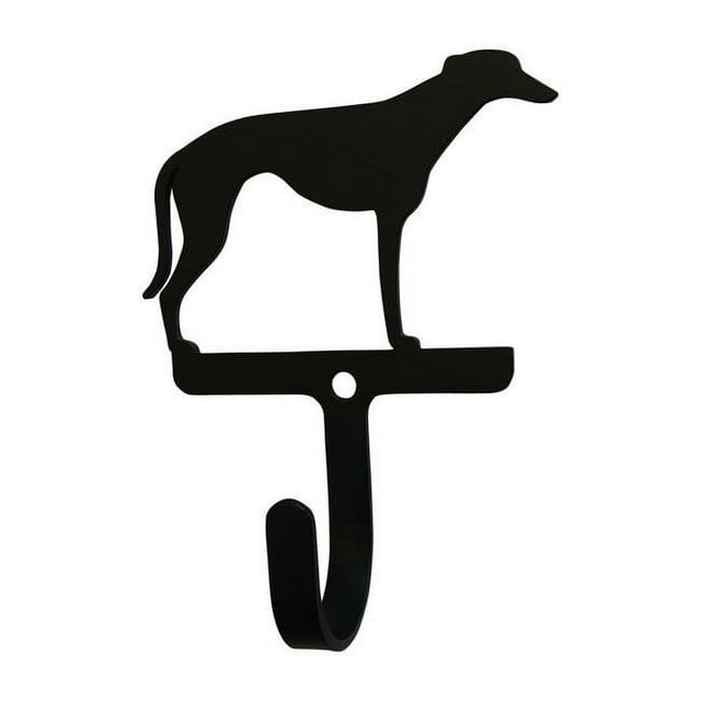 Village Wrought Iron WH-333-S Greyhound Wall Hook, Small
