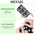thumbnail image 6 of Floral Dish Rack Mat for Kitchen Countertop Daisy Print Microfiber Pad Absorbent Foldable Spring Summer Drainer Mat 16x18 Inch, 6 of 7