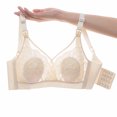 thumbnail image 4 of Christmas Clearance! Borniu Nursing Bras Women's Sexy Ultra-thin Lace Bra Without Steel Ring Breast Feeding Bra Clearance, 4 of 9