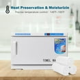 thumbnail image 5 of Costway 2 in 1 Hot UV Sterilizer Towel Warmer Cabinet Spa Beauty Salon Equipment 16L, 5 of 12