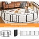 thumbnail image 4 of Corral para Perros de 32" con 8 Paneles, Cercado Ajustable para Mascotas, Vallas para Gatos y Perros para Interior y Exterior, Camping, Jardín, Patio, 4 of 7