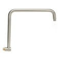 thumbnail image 1 of Bras de Douche avec Bride S Forme Bras de Douche, Tête de Douche Rallonge de Tuyau Bras Mural Support 360 Pivotant Tuyau de Douche en Acier Inoxydable pour Salle de Bain, 1 of 8