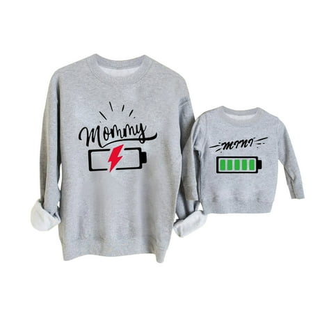 

Aofany Parent-child Warm Christmas Set Printed Home Wear Pajamas Two-piece Kid Set