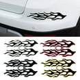 thumbnail image 2 of 3D CAR Motorcycle Flame Waterproof Gas Tank Decals Stickers For Honda for Suzuki, 2 of 3