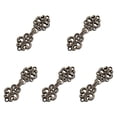 thumbnail image 3 of Luzkey 5Pcs Cloak Clasp Fasteners Cardigan Clips for Outfit Jacket Scarf Costumes Pants Bronze, 3 of 8